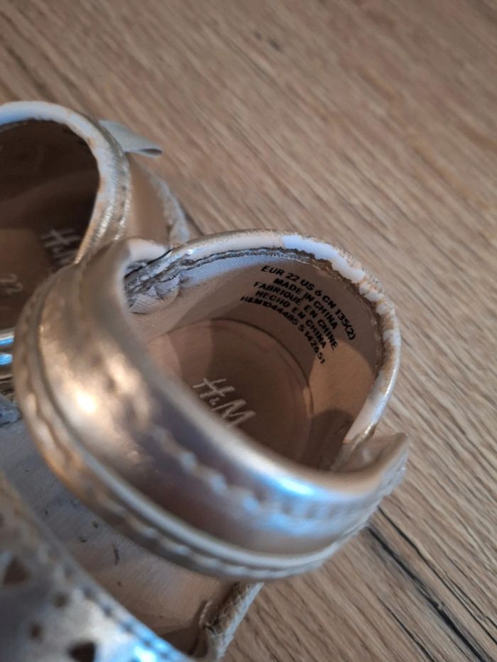 Sandales dorer h&m - photo numéro 2