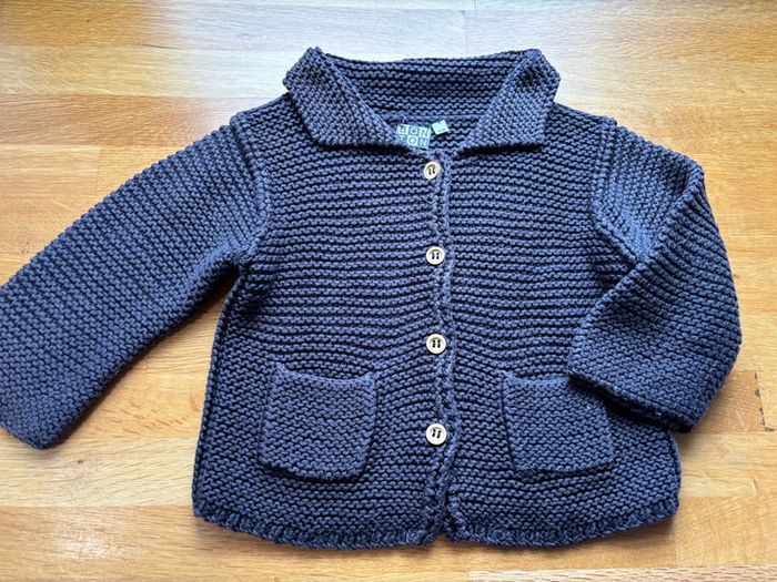 Gilet maille Bonton 18 mois fille