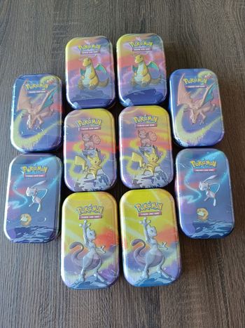 Lot de 10 tin kanto power