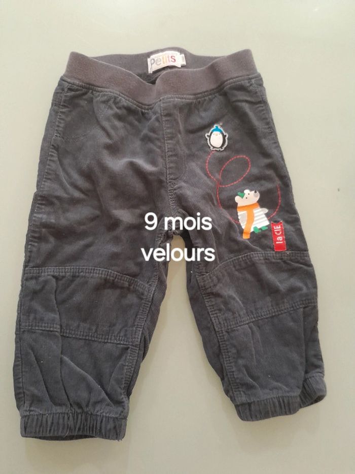 Pantalon garçon 9 mois