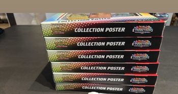 Poster 8.5 evolutions prismatiques pokémon