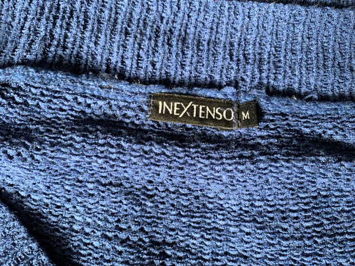 Pull léger col V bleu roi taille 38/40/42 - photo numéro 2