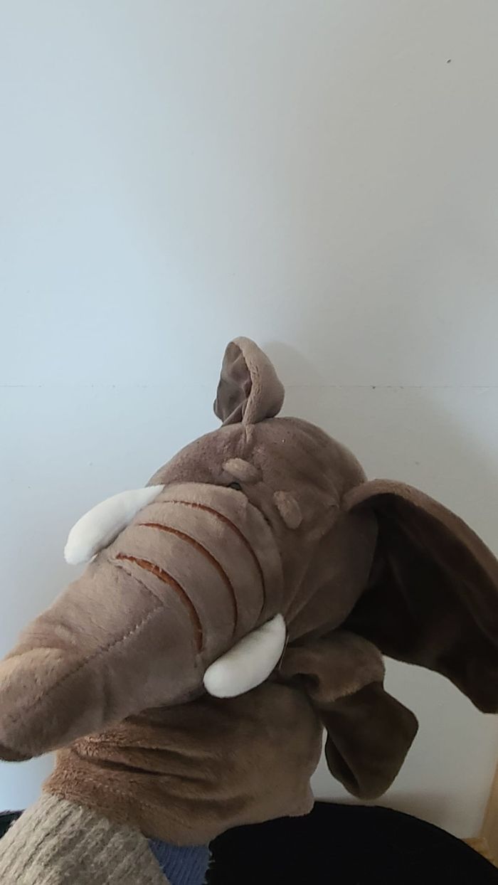 Peluche Éléphant Marionnette
