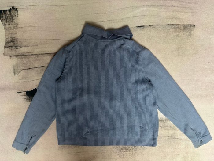 cardigan/veste Lacoste vintage couleur bleu clair taille S - photo numéro 10