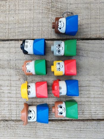 Lot de personnages Duplo vintages