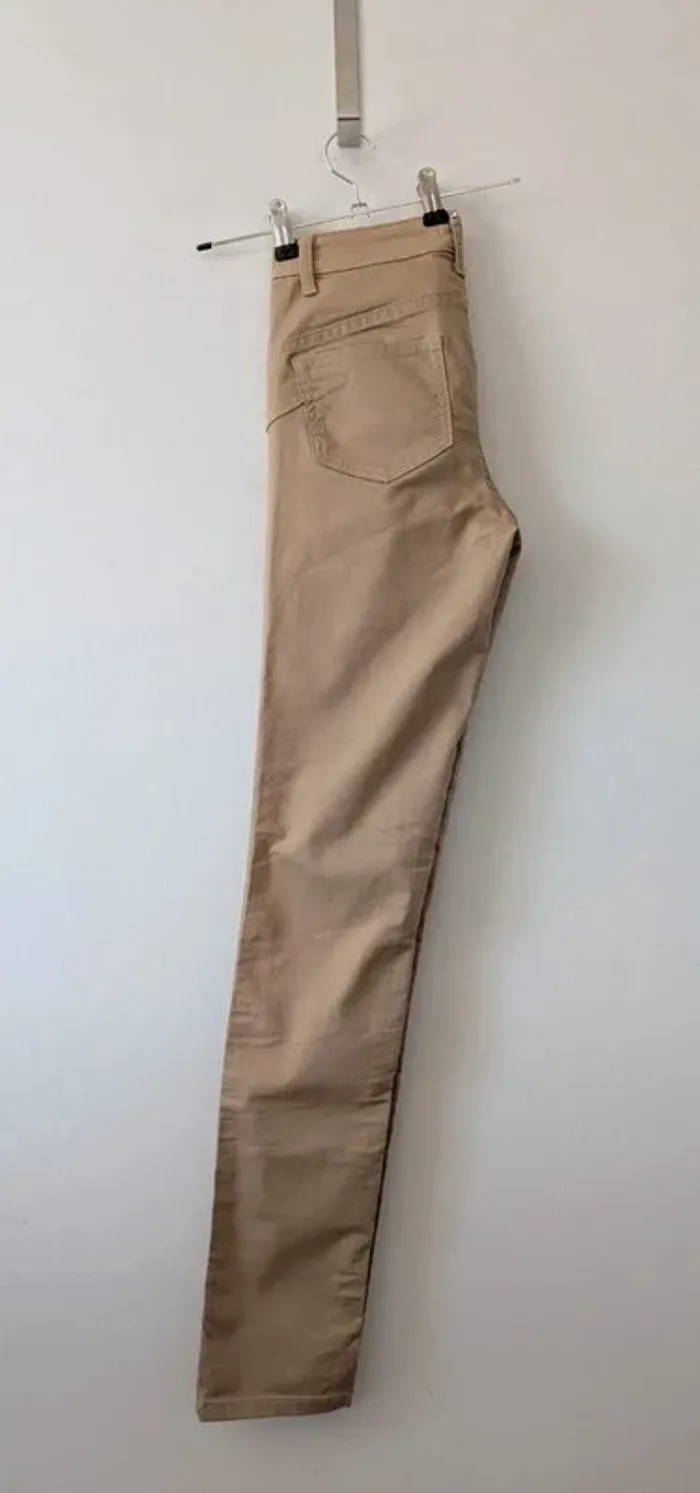 Jean d'été beige - Liu Jo - taille XS - photo numéro 3