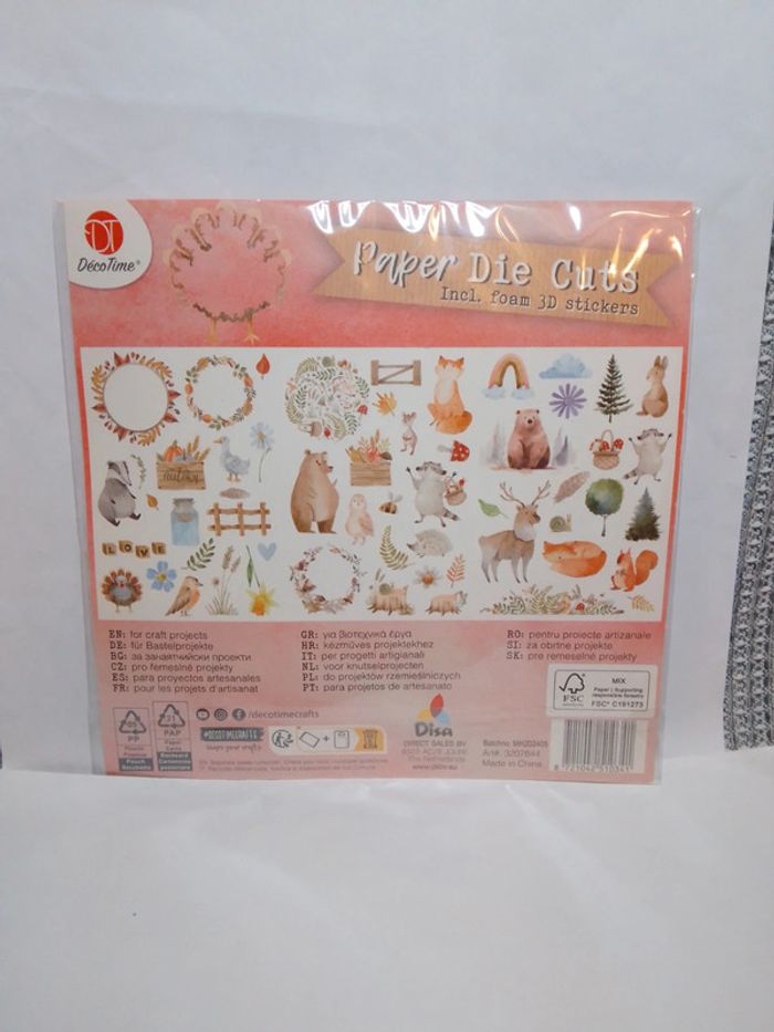 Papier Die Cuts - Déco Time - photo numéro 6