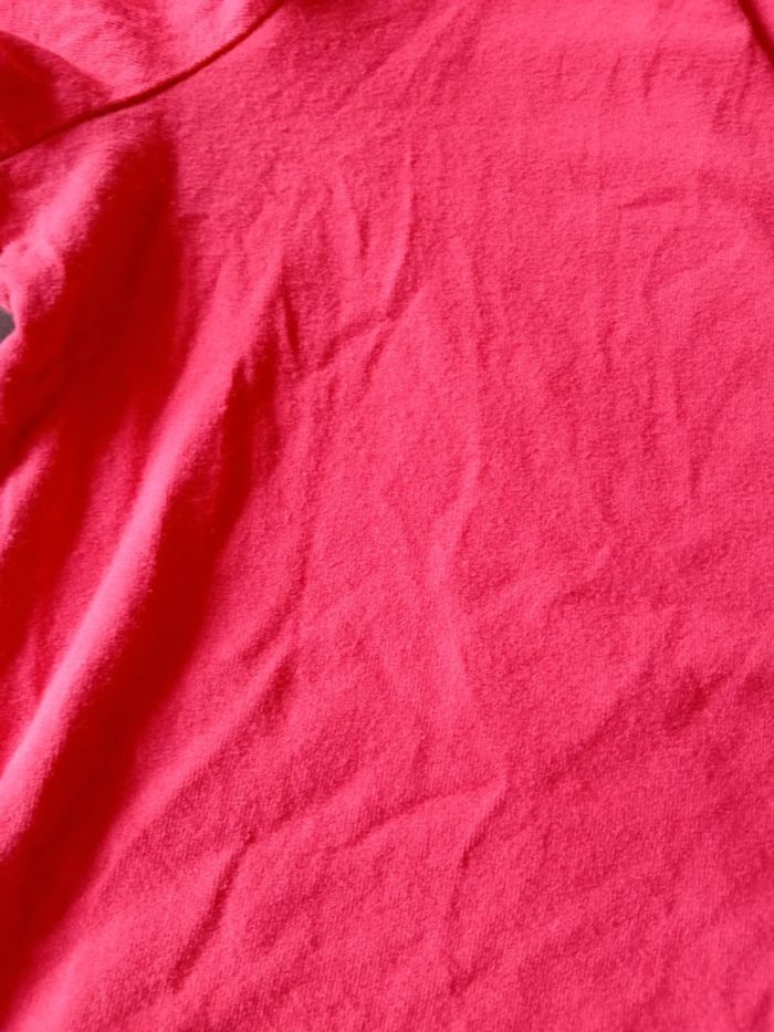 Haut manches courtes fluide col rond avec sequins dorés rose femme L Gabrielle K. - photo numéro 16