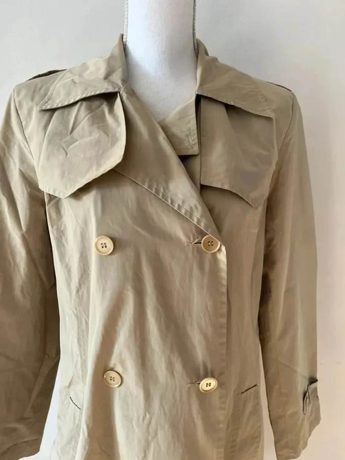 Trench long - Taille L - photo numéro 3