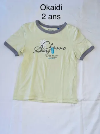 T-shirt okaidi 2 ans