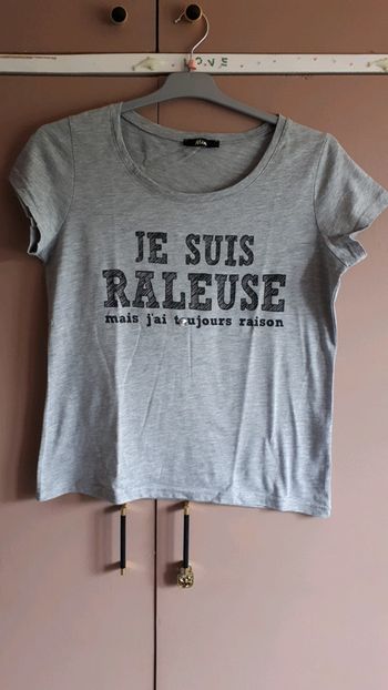 T-shirt message humoristique