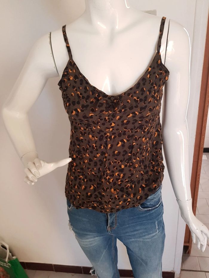 Top femme smocké dans le dos