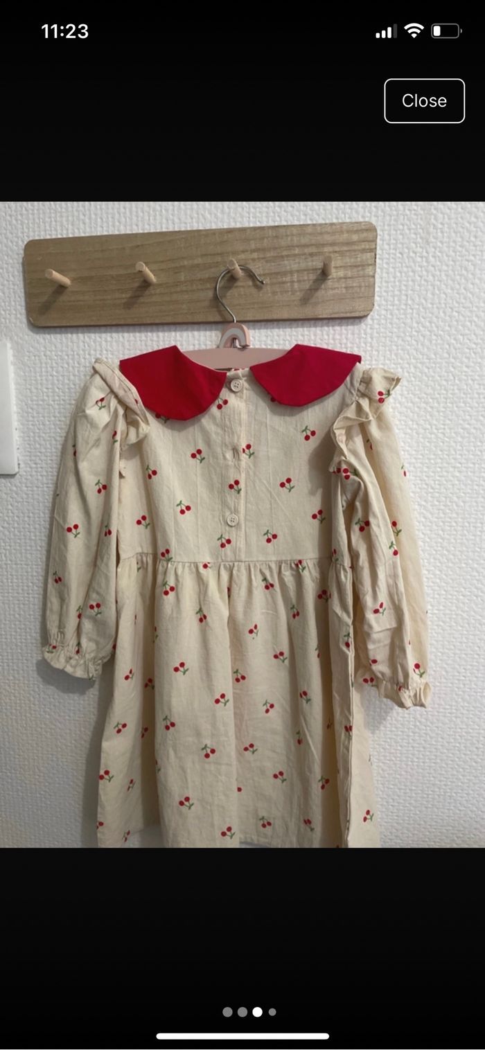 robe à manches longues pour filles - photo numéro 3