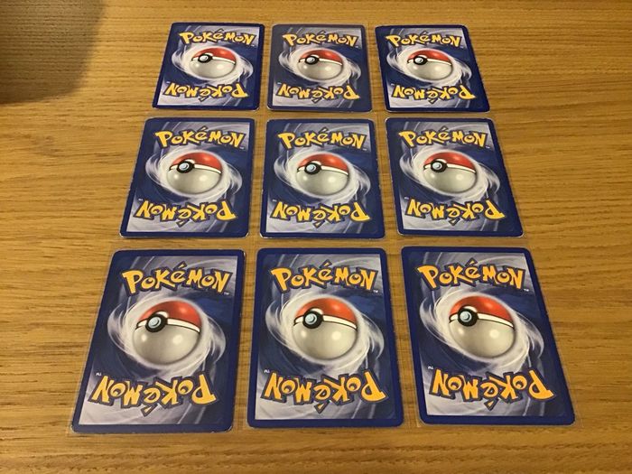 Lot 9 cartes Pokémon anciennes bloc ex rouge feu vert feuille Forces cachées Rubis Saphir - photo numéro 2