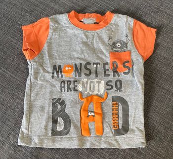 T-shirt « Monsters are not so bad »