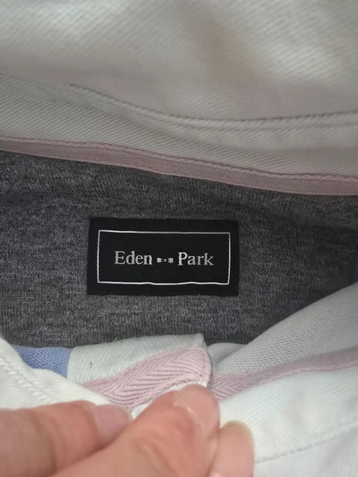 Polo Eden Park manches longues multicolore – Taille S - photo numéro 3