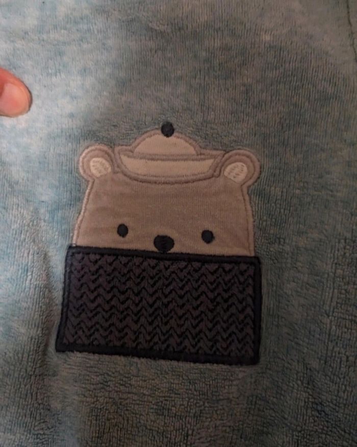 Magnifique pyjama velours Obaïbi 18 mois - photo numéro 3