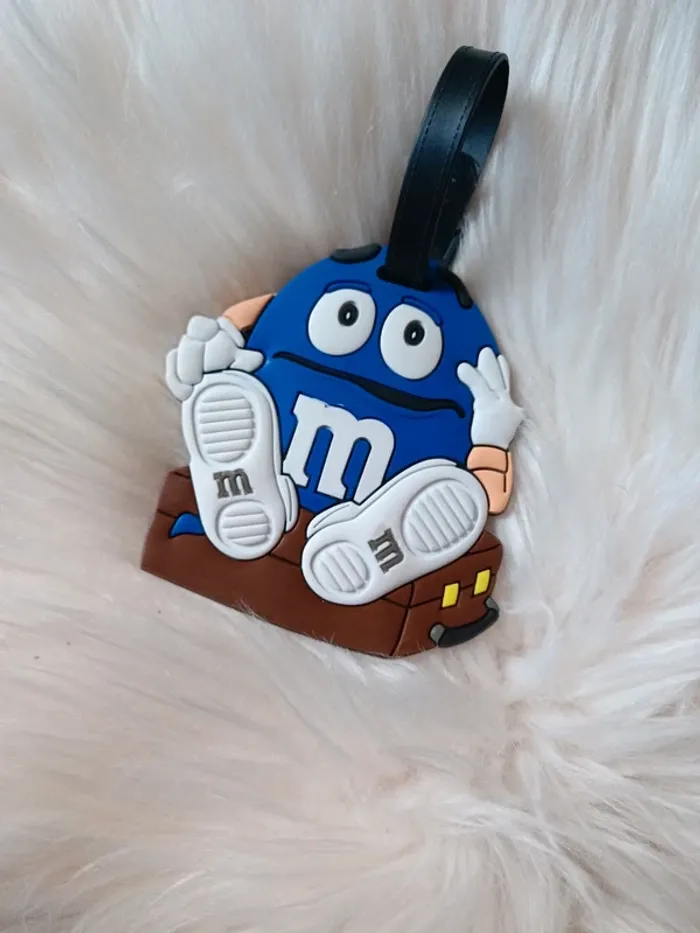 Étiquette de bagages M&M's