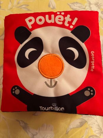 Petit livre bébé « pouet » neuf