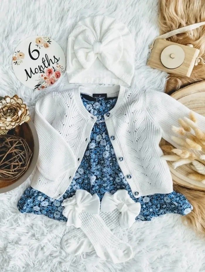 Ensemble complet 4 pièces sergent major fille 6 mois 🎀 - photo numéro 2