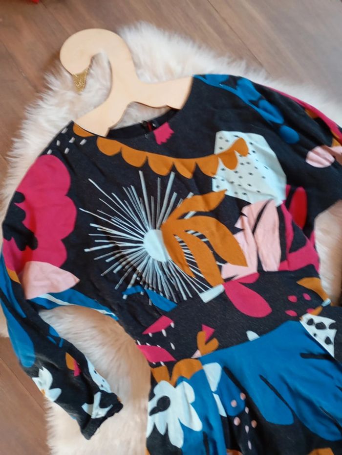 Catimini 💖 robe coloré 8 ans - photo numéro 2