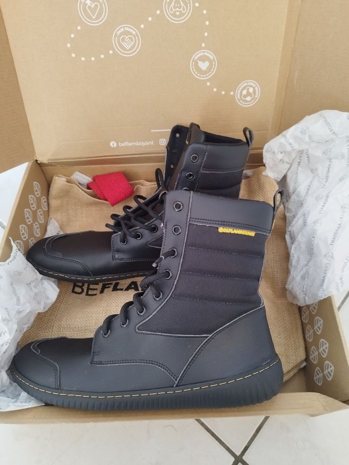 Bottines barefoot vegan Be Flamboyant taille 41 - photo numéro 3