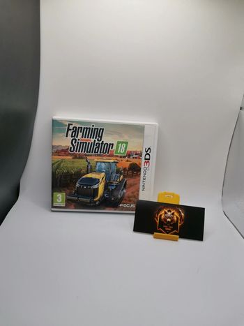 Jeu 3ds Farming simulator 18