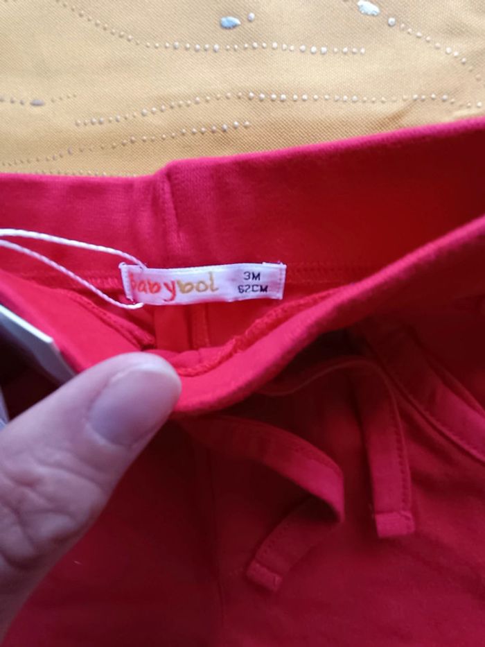 Short mixte Babybol 3 mois 62 cm - photo numéro 2