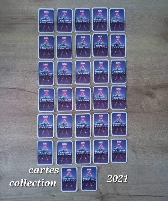 Cartes " Marvel 2021 " 64 + 32. - photo numéro 4