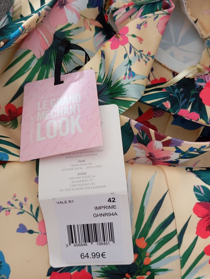 Magnifique robe Naf Naf jeune fleuri ,40 - photo numéro 9