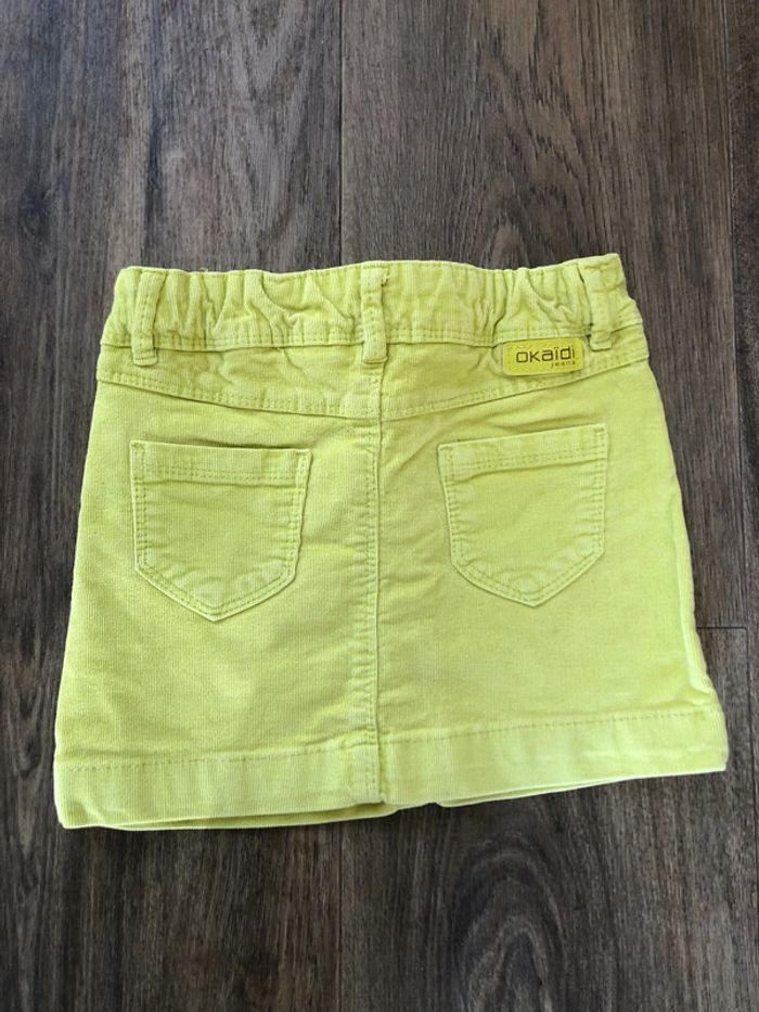 Jupe en velours 4 ans Okaidi - photo numéro 2