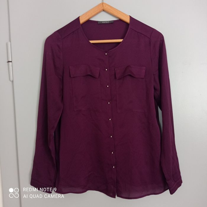 Blouse violet foncé t36