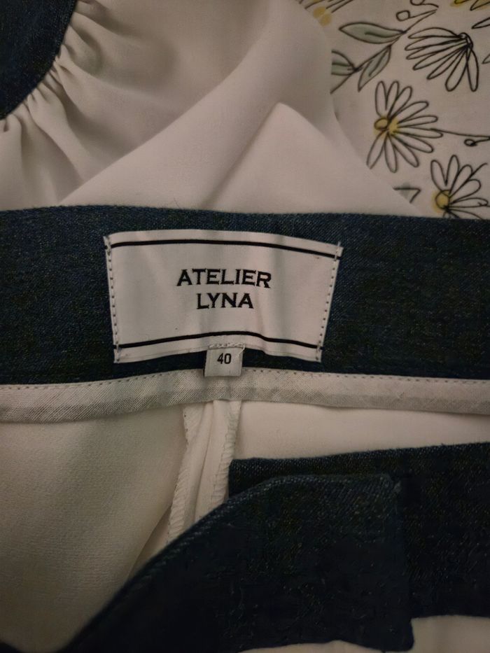 Ensemble tailleur pantalon et chemise luxe - photo numéro 7