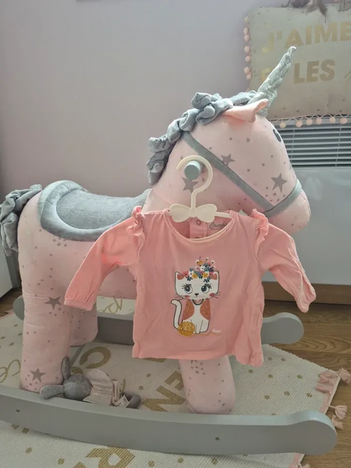 Haut manches longues 3 mois