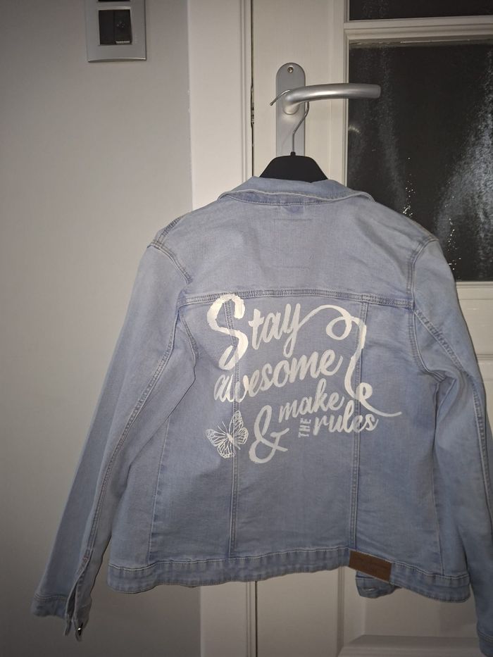 Veste en jeans fille - photo numéro 3