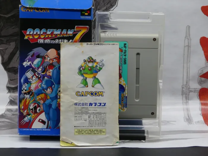 Megaman 7 (Rockman 7) Super Famicom Jap - photo numéro 8