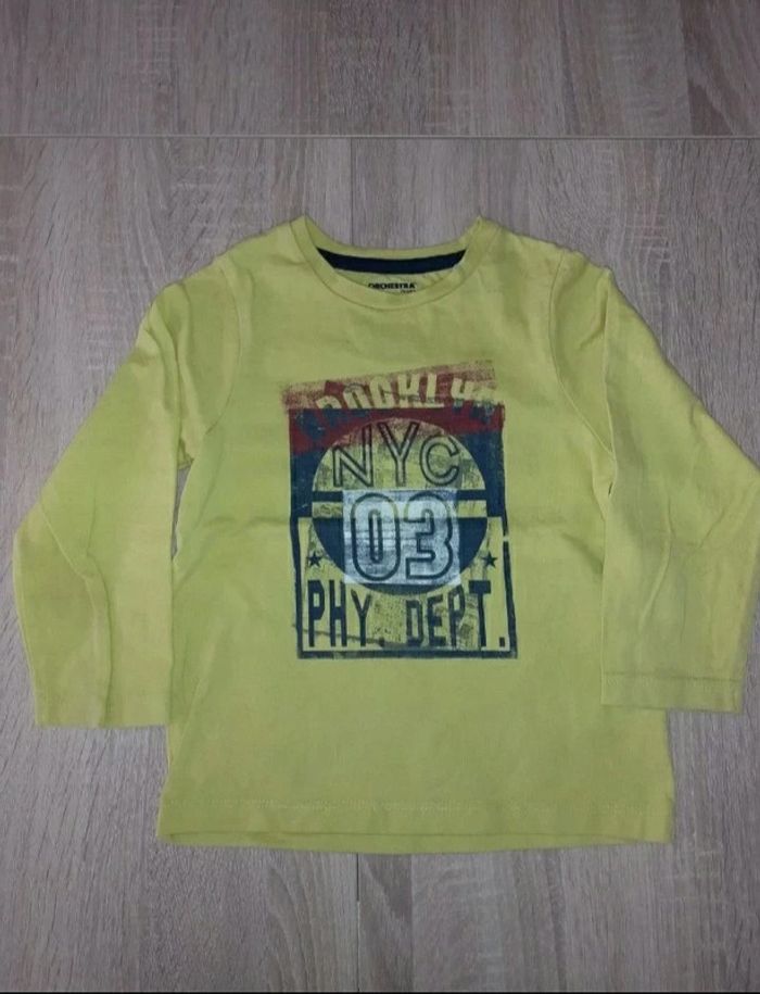 Tee-shirt orchestra 4 ans