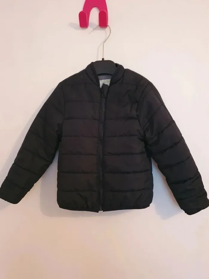 Veste bombers doudoune bleu foncé vertbaudet 4 ans