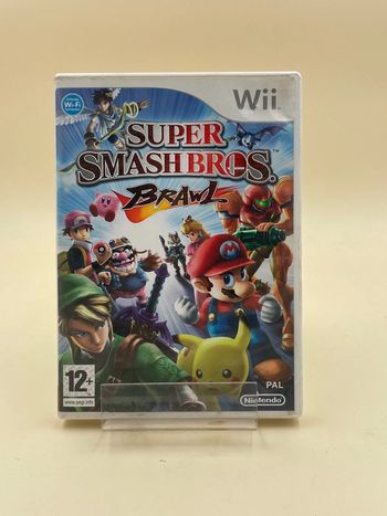Jeu vidéo Super Smash Brawl sur console Nintendo Wii