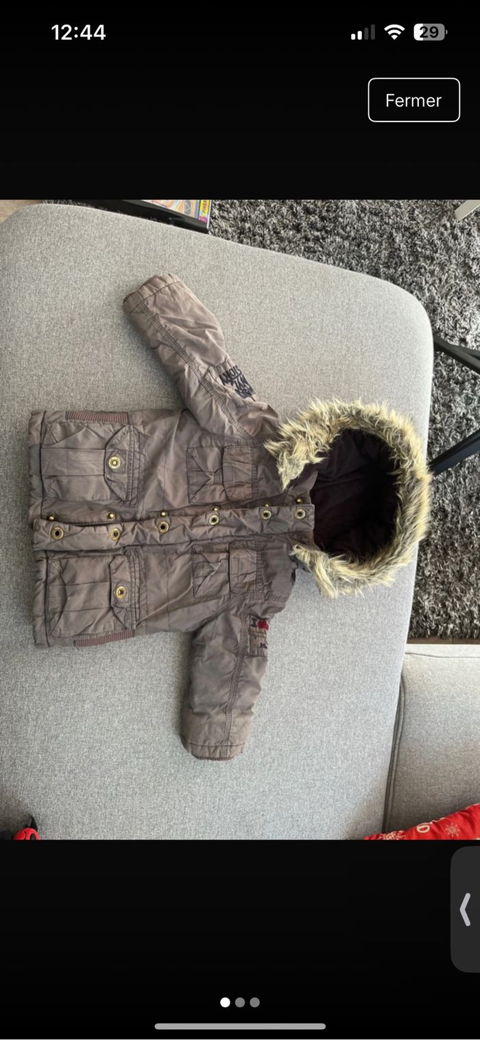 Manteau sergent major 24 mois