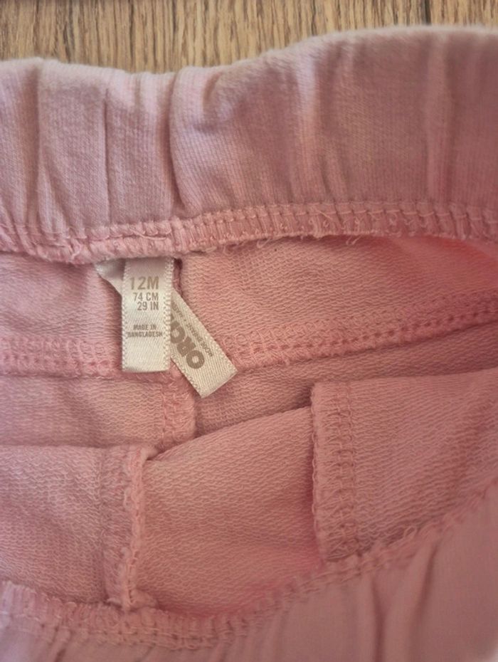 Lot bas fille 12 mois shorts bloomer et Legging pantacourt détente - photo numéro 8
