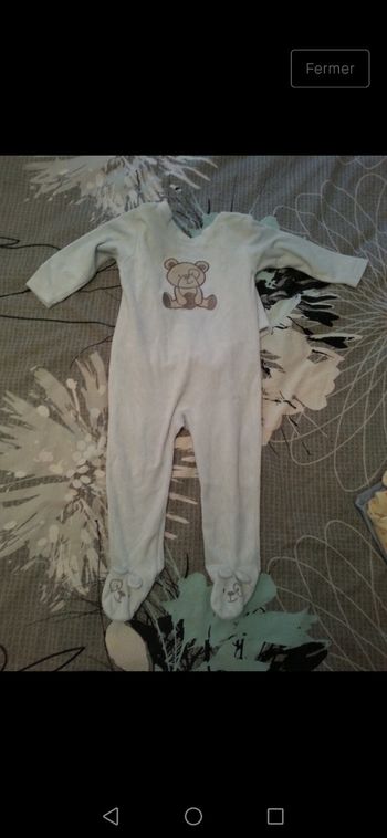 Pyjama 1 pièce 2 ans