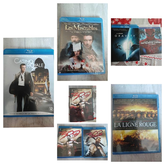 Lot tout genres blu-ray