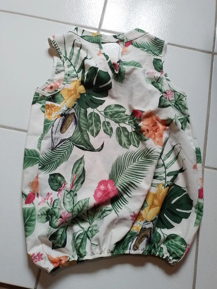 Blouse débardeur femme Motif floral - photo numéro 9