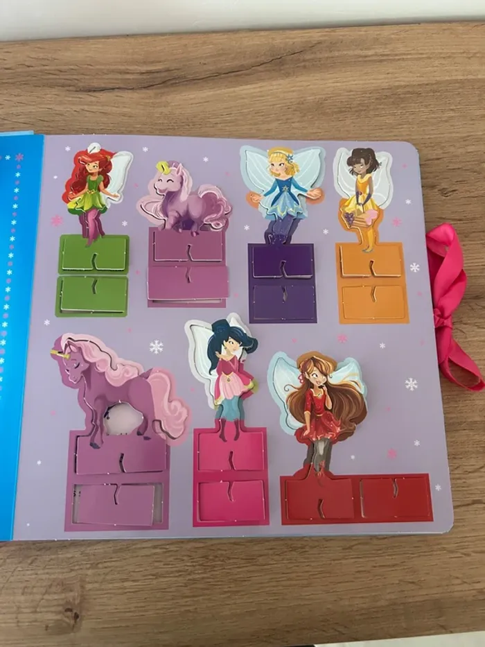 Livre carrousel fées des neiges - photo numéro 4