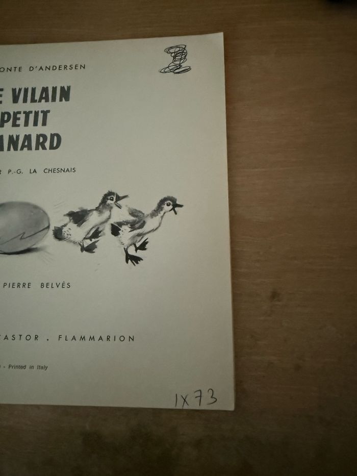 Livre «Le vilain petit canard»