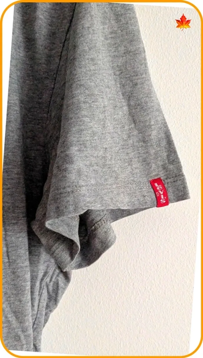 T shirt homme Levi's col V taille L - photo numéro 5