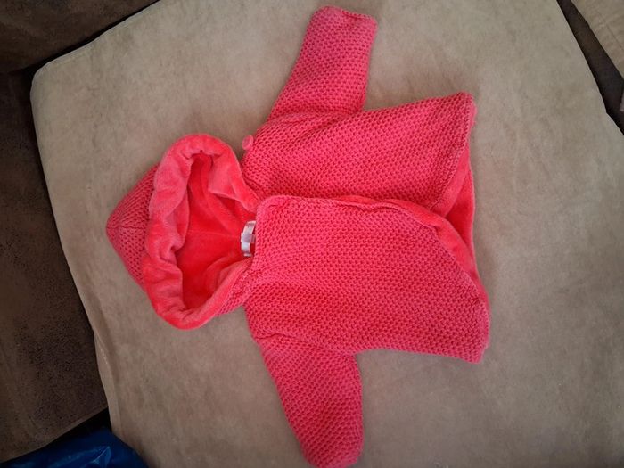Veste moumoute fille