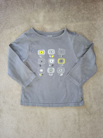 T-shirt fille 12 mois Obaïbi