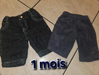 Pantallon  1 mois